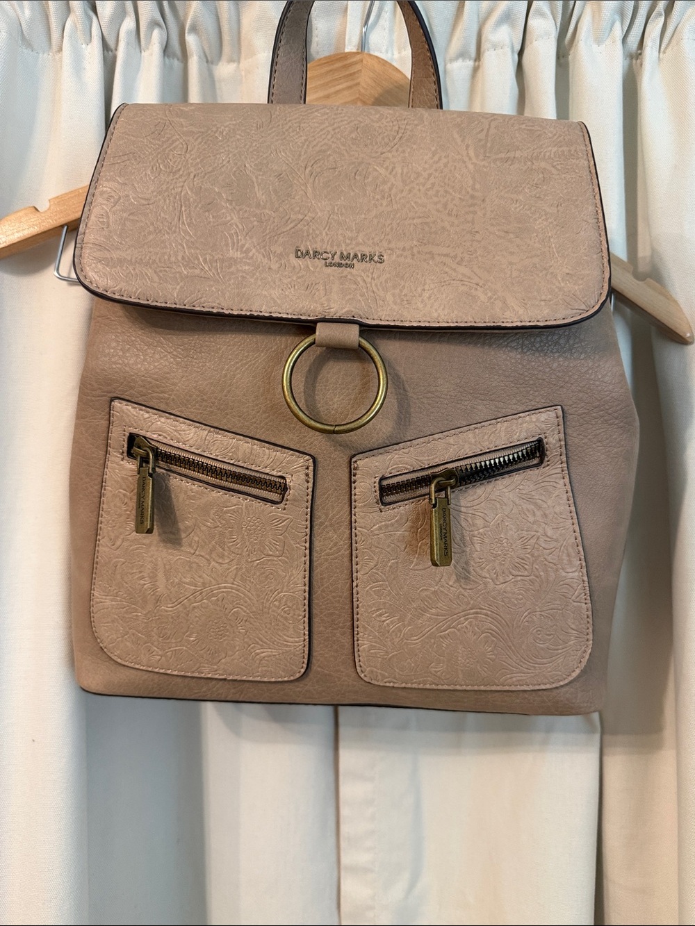Darcy Marks Women's Dusty Taupe Backpack